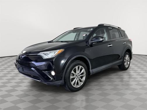 Black 2017 Toyota RAV4 Limited