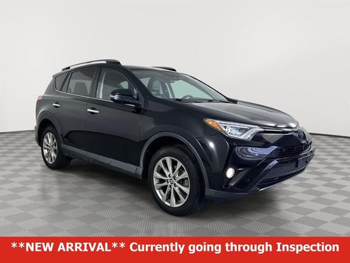 Black 2017 Toyota RAV4 Limited