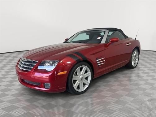 Blaze Red Crystal Pearlcoat/Black Cloth Top 2005 Chrysler Crossfire Base