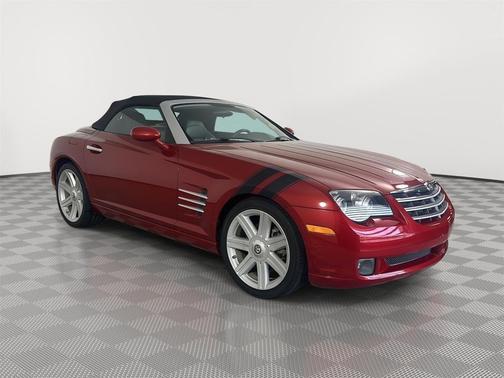 Blaze Red Crystal Pearlcoat/Black Cloth Top 2005 Chrysler Crossfire Base