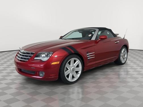 Blaze Red Crystal Pearlcoat/Black Cloth Top 2005 Chrysler Crossfire Base