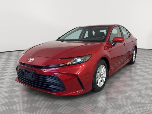 Supersonic Red 2025 Toyota Camry LE