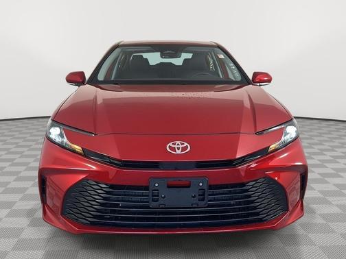 Supersonic Red 2025 Toyota Camry LE