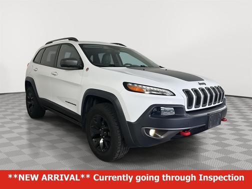 Bright White Clearcoat 2017 Jeep Cherokee Trailhawk
