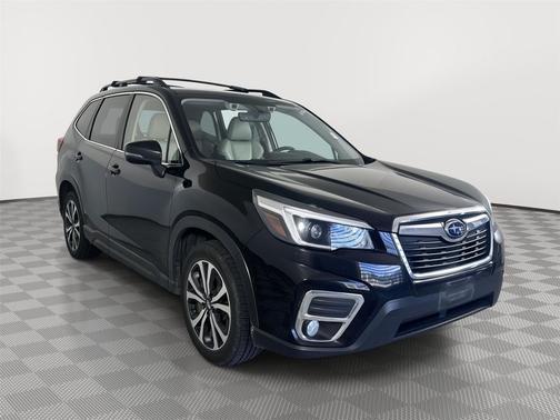 Crystal Black Silica 2021 Subaru Forester Limited