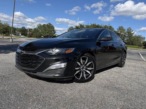 Mosaic Black Metallic 2021 Chevrolet Malibu FWD RS