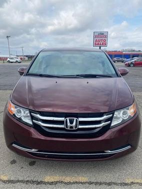 Burgundy 2016 Honda Odyssey EX