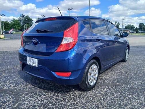 Pacific Blue Pearl 2017 Hyundai Accent SE