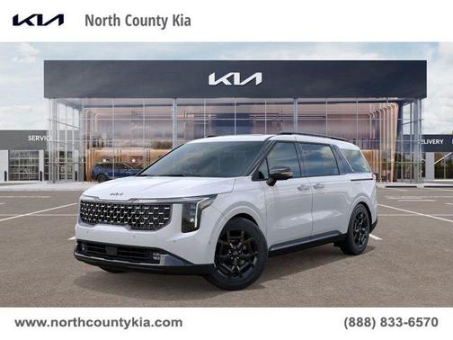 Snow White Pearl 2026 Kia Carnival Hybrid SX