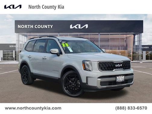 Gray 2023 Kia Telluride EX X-Line