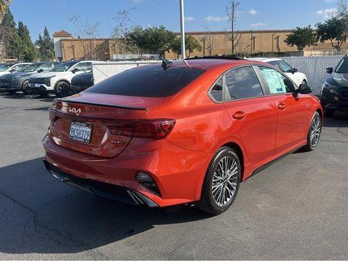 Fire Orange 2024 Kia Forte GT-Line