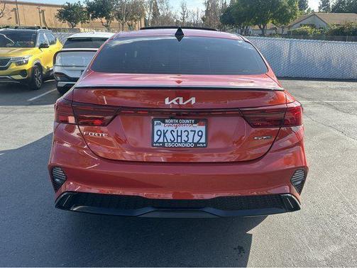 Fire Orange 2024 Kia Forte GT-Line
