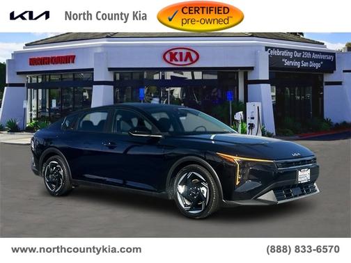 Aurora Black Pearl 2025 Kia K4 EX Sedan