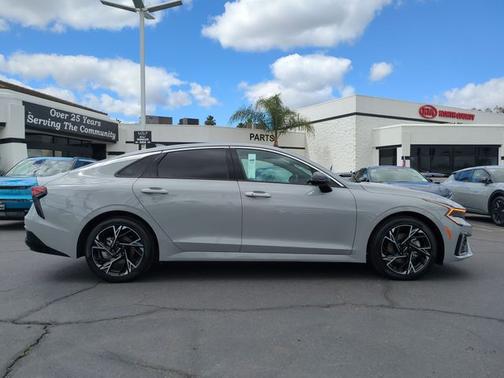 Gray 2025 Kia K5 GT-Line