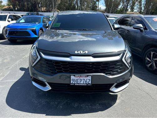 Gray 2023 Kia Sportage Hybrid LX