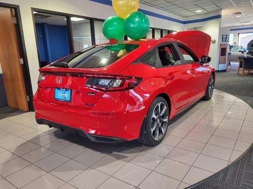 Rallye Red 2026 Honda Civic Hybrid Sport Touring