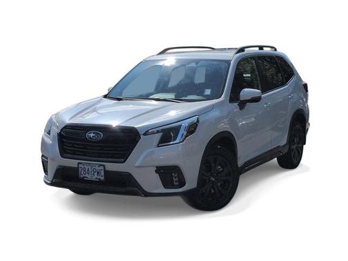 Crystal White Pearl 2024 Subaru Forester Sport