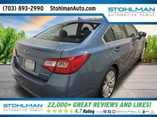 Heritage Blue Metallic 2018 Subaru Legacy Limited