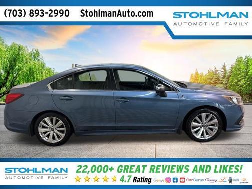Heritage Blue Metallic 2018 Subaru Legacy Limited