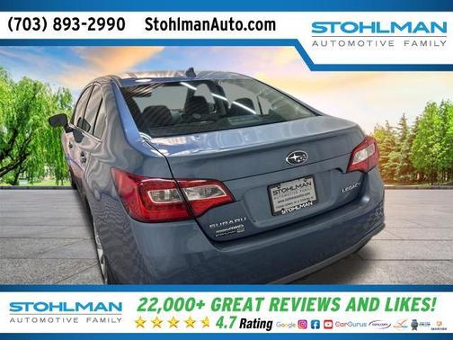 Heritage Blue Metallic 2018 Subaru Legacy Limited