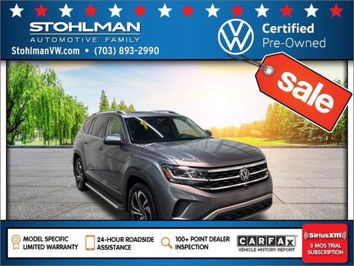 2021 Volkswagen Atlas 3.6L SEL Premium