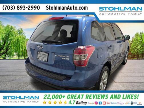 Quartz Blue Pearl 2015 Subaru Forester 2.5i Premium
