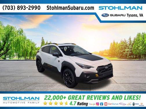 Crystal White Pearl 2026 Subaru Crosstrek Wilderness