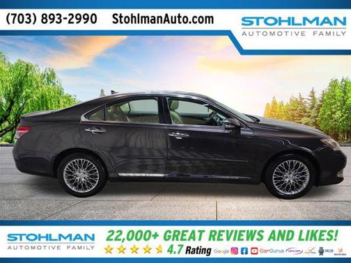 Brown 2011 Lexus ES 350 Base