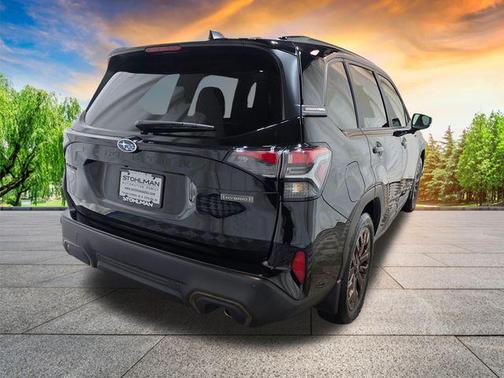 Crystal Black Silica 2025 Subaru Forester Hybrid Sport