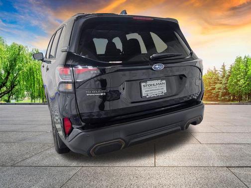 Crystal Black Silica 2025 Subaru Forester Hybrid Sport