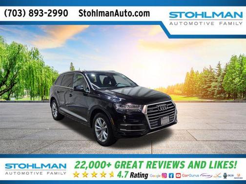 Black 2017 Audi Q7 3.0T Premium
