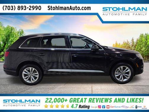 Black 2017 Audi Q7 3.0T Premium