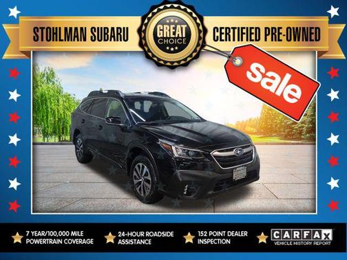 Crystal Black Silica 2022 Subaru Outback Premium