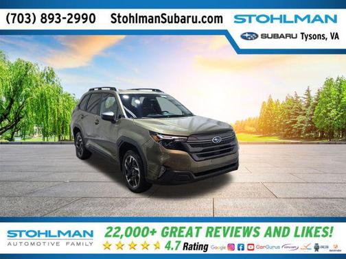 Autumn Green Metallic 2026 Subaru Forester Hybrid Premium
