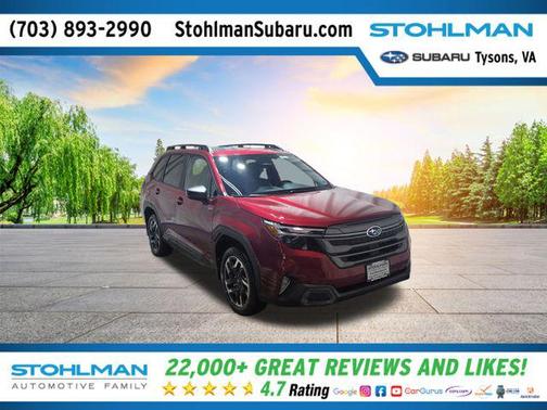 Crimson Red Pearl 2026 Subaru Forester Hybrid Limited