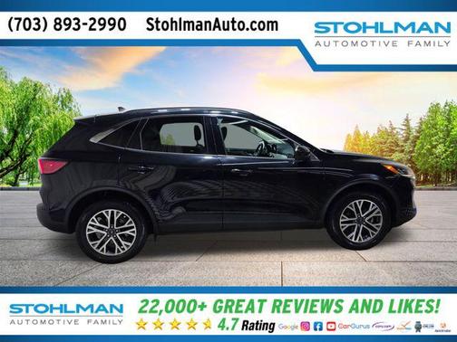 Agate Black Metallic 2020 Ford Escape SEL