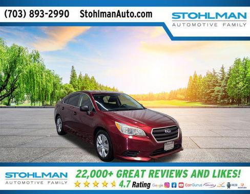 Venetian Red Pearl 2015 Subaru Legacy Base