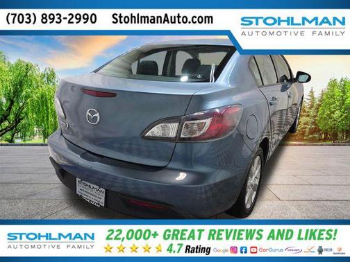 Gunmetal Blue Mica 2010 Mazda Mazda3 i Touring