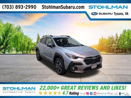Ice Silver Metallic 2026 Subaru Crosstrek Premium