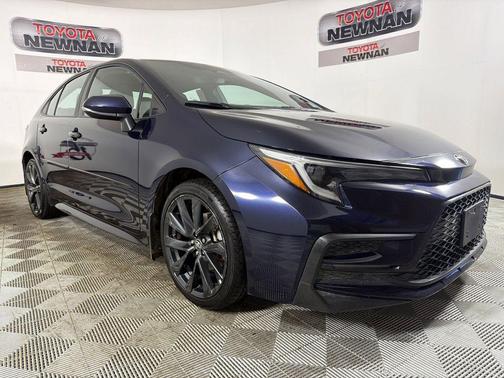 Blue 2024 Toyota Corolla XSE