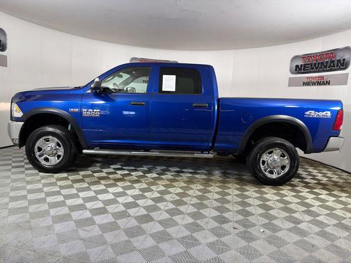Blue Streak Pearlcoat 2017 RAM 2500 Tradesman Crew Cab 4x4 6'4' Box