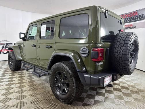 Sarge Green Clearcoat 2024 Jeep Wrangler 4-Door Sahara 4x4