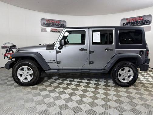 Billet Silver Metallic Clearcoat 2017 Jeep Wrangler Unlimited Sport