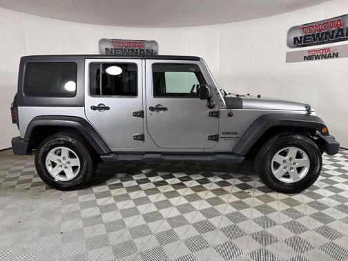 Billet Silver Metallic Clearcoat 2017 Jeep Wrangler Unlimited Sport