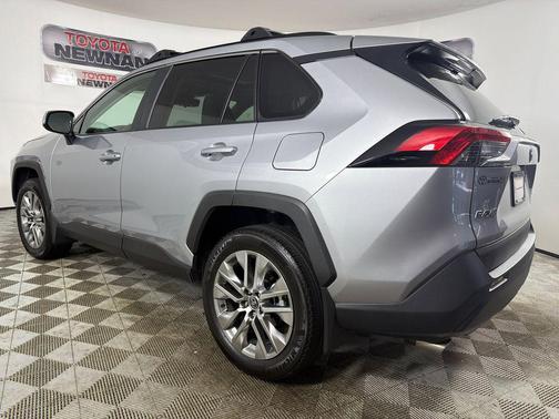 Silver Sky Metallic 2025 Toyota RAV4 XLE Premium