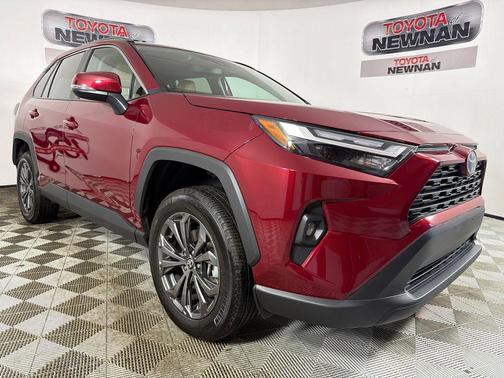 Ruby Flare Pearl 2024 Toyota RAV4 Hybrid XLE Premium