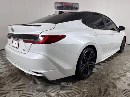 Midnight Black Metallic 2025 Toyota Camry XSE