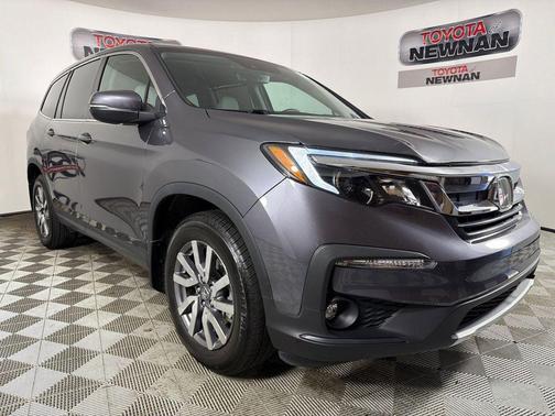 Gray 2021 Honda Pilot 2WD EX-L