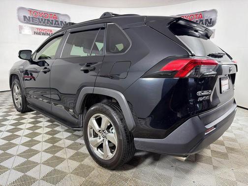 Midnight Black Metallic 2021 Toyota RAV4 Hybrid XLE Premium