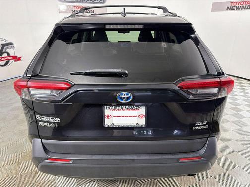 Midnight Black Metallic 2021 Toyota RAV4 Hybrid XLE Premium